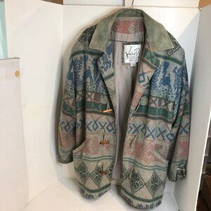 KATY D WOMENS WOOL BLEND JACKET SIZE 14/16